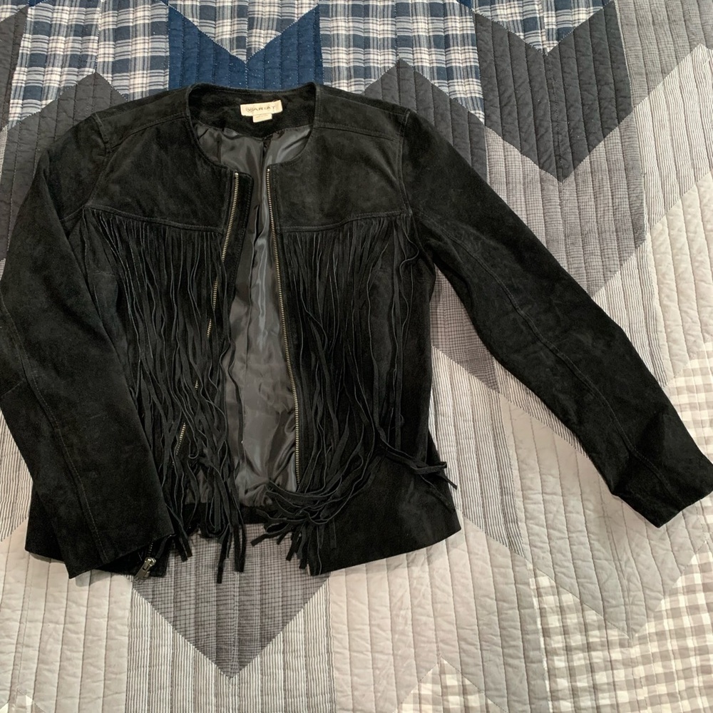 Ariat Suede Fringe Jacket